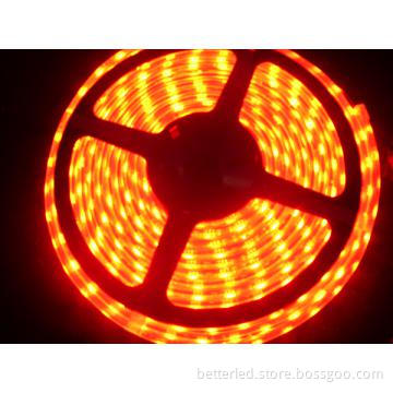 Waterproof 3528SMD red color flexible led strip with 30leds per meter